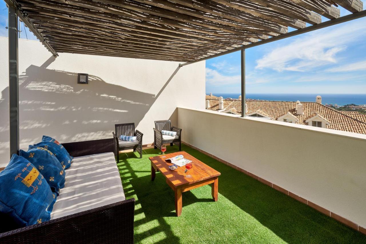Sea View Penthouse, Pool, Privacy, Benalmadena Leilighet Eksteriør bilde